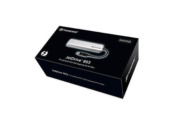 EAN 0760557841852 - Transcend JetDrive 855 Tecnología Thunderbolt (Rayo) 480 GB Plata imagen 3