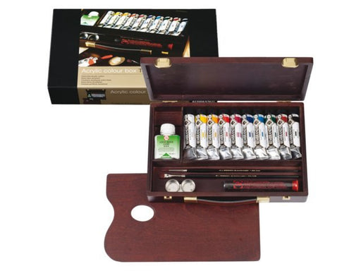 EAN 8712079319069 - Rembrandt 18840004 pintura acrílica 40 ml Negro, Azul, Burdeos, Marrón, Verde, Naranja, Rojo, Blanco, Ama imagen 1