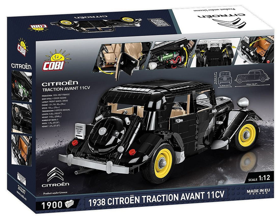 EAN 5902251243371 - COBI Citroen Traction Avant 11CV 1938 imagen 11