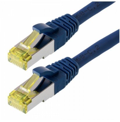 EAN 4005938180837 - Helos Cat 6a S/FTP 10 m cable de red Azul Cat6a S/FTP (S-STP) imagen 1