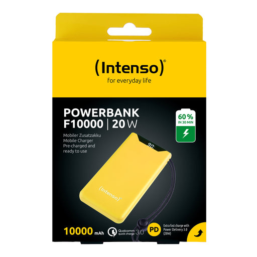 EAN 4034303034345 - Intenso 7332039 batería externa Polímero de litio 10000 mAh Amarillo imagen 2