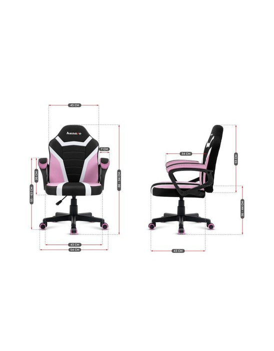 EAN 5903796010640 - Huzaro RANGER 1.0 PINK MESH Asiento plano Respaldo de rejilla imagen 9