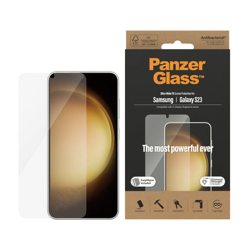 EAN 5711724073151 - PanzerGlass ® Screen Protector Samsung Galaxy S23 | Ultra-Wide Fit w. EasyAligner Protector de pantalla 1 imagen 2