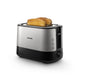 EAN 8710103777113 - Philips Viva Collection HD2637/90 tostadora 7 2 rebanada(s) Negro, Acero inoxidable imagen 1
