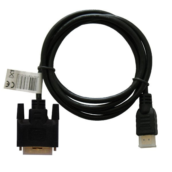 EAN 5902768707427 - Savio CL-10 adaptador de cable de vídeo 1,5 m DVI HDMI tipo A (Estándar) Negro imagen 2