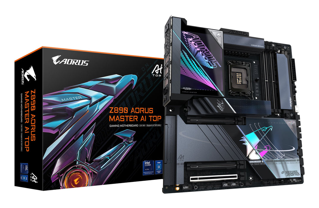 EAN 4719331866006 - GIGABYTE Z890 AORUS MASTER AI TOP Intel Z890 LGA 1851 (Socket V1) ATX extendida imagen 1