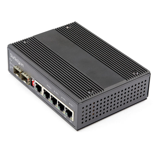 EAN 0065030889834 - StarTech.com IES1G52UP12V switch No administrado Gigabit Ethernet (10/100/1000) Energía sobre Ethernet (P imagen 1