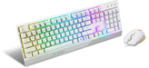 EAN 4719072813895 - MSI VIGOR GK30 COMBO WHITE US teclado Ratón incluido Juego USB QWERTY Italiano Blanco imagen 1