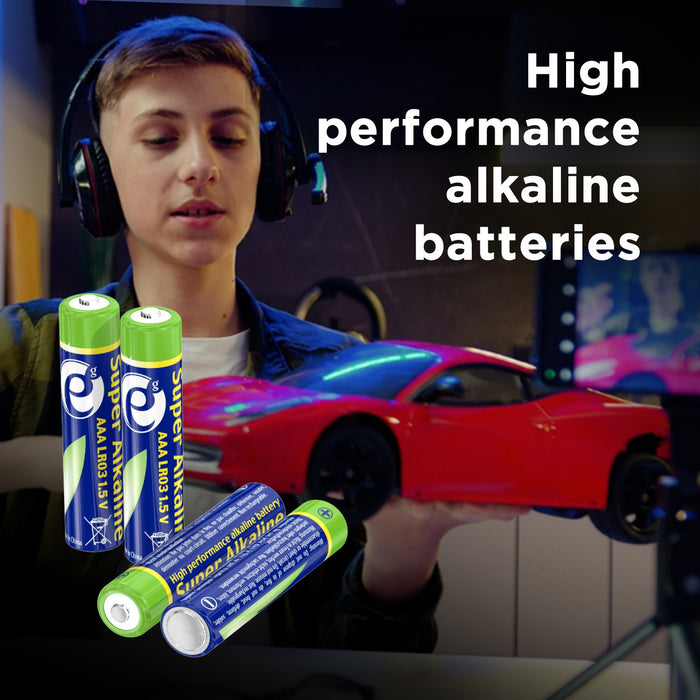 EAN 8716309104333 - Gembird Battery Set alkaline ENERGENIE EG-BA-AAA4-01 x 4 - Batterie - Micro (AAA) Batería de un solo uso  imagen 2