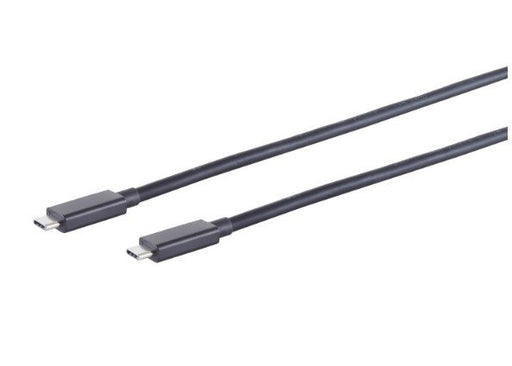 EAN 4017538134400 - S/CONN USB Kabel Typ-C ST > Typ C ST schwarz 1,5m cable USB USB4 Gen 3x2 USB C Negro imagen 1