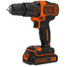 EAN 5035048641132 - Black & Decker BDCHD18K-QW taladro 1400 RPM Sin llave Negro, Naranja imagen 1