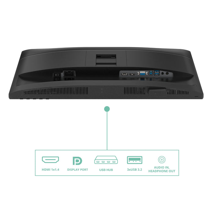 EAN 4038986142878 - AOC 24P4U pantalla para PC 60,5 cm (23.8") 1920 x 1080 Pixeles Full HD Negro imagen 1