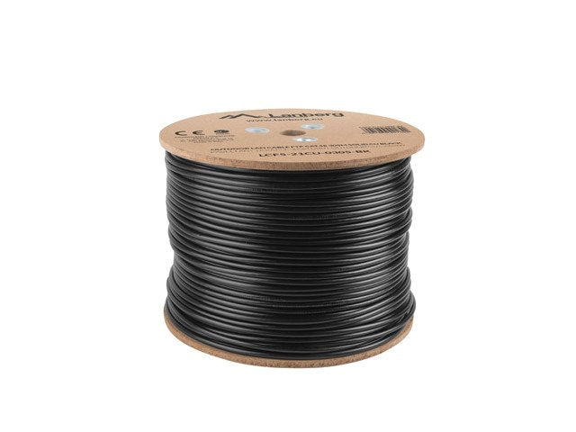 EAN 5901969421842 - Lanberg LCF5-21CU-0305-BK cable de red Negro 305 m Cat5e F/UTP (FTP) imagen 3