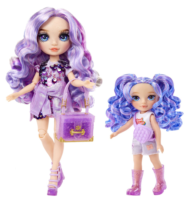 EAN 0035051531234 - Rainbow High Littles Dolls- Amethyst (Purple) imagen 3