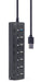 EAN 8716309124737 - Gembird UHB-U3P1U2P6P-01 hub de interfaz USB 3.2 Gen 2 (3.1 Gen 2) Type-A 5000 Mbit/s Negro imagen 4