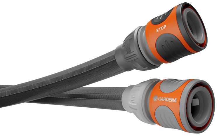 EAN 4066407501669 - Gardena Liano manguera de jardín 10 m Por encima del suelo Cloruro de polivinilo (PVC) Negro, Gris imagen 2