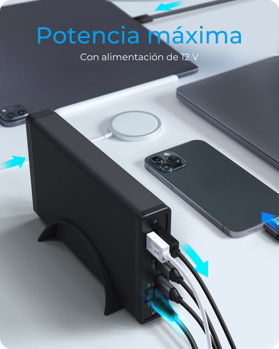 EAN 4250078170556 - ICY BOX IB-382H-C31 Carcasa de disco duro/SSD Negro 2.5/3.5" imagen 5