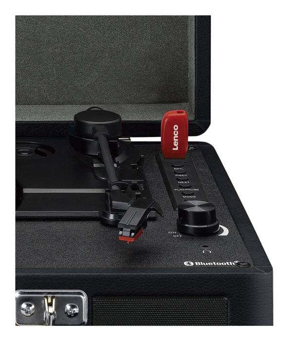 EAN 8711902072430 - Lenco TT-115 Tocadiscos de tracción por correa Negro Manual imagen 4