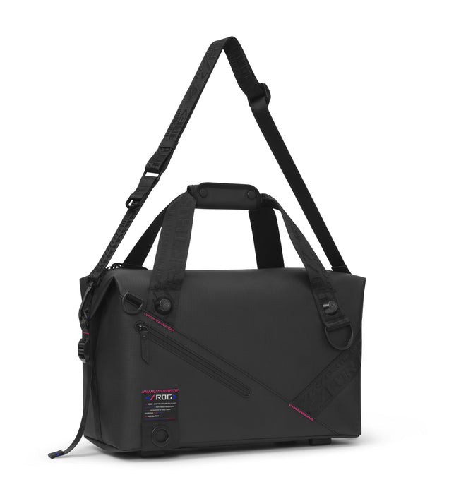 EAN 4711387219287 - ASUS ROG SLASH Duffle Bag Poliéster, Poliuretano (PU), Termoplástico de poliuretano (TPU) Negro Hombre Bo imagen 4
