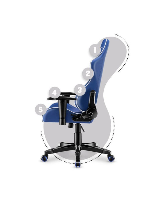 EAN 5903796010220 - Huzaro Ranger 6.0 Silla para videojuegos universal Asiento (de seguridad) de butaca Azul imagen 6