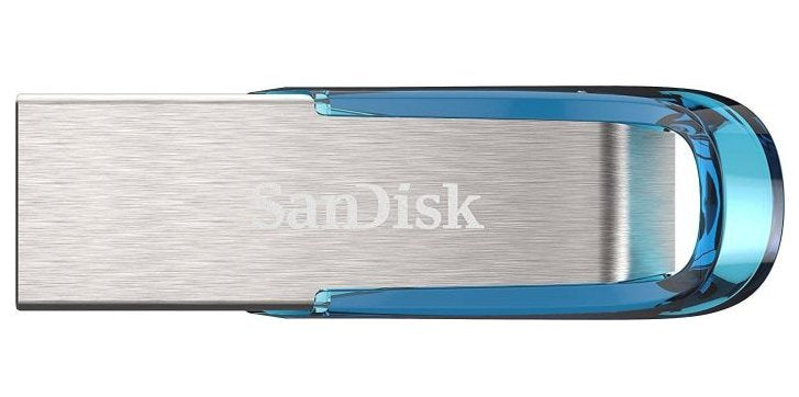 EAN 0619659163020 - SanDisk Ultra Flair unidad flash USB 32 GB USB tipo A 3.2 Gen 1 (3.1 Gen 1) Azul, Plata imagen 1