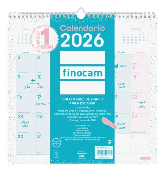 EAN 8422952407232 - Finocam 787005826 calendario imagen 1