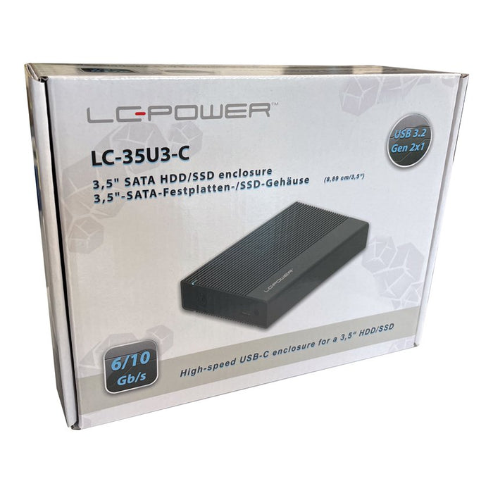 EAN 4260070129070 - LC-Power LC-25U3-C caja para disco duro externo Carcasa de disco duro/SSD Negro 2.5" imagen 18