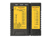 EAN 4043619861071 - DeLOCK 86107 comprobador de cables de red Negro, Amarillo imagen 2