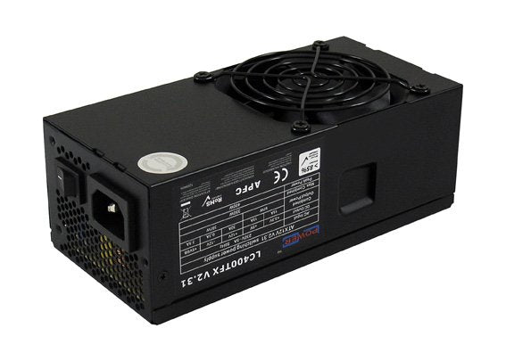 EAN 4260070124792 - LC-Power LC400TFX V2.31 unidad de fuente de alimentación 350 W 20+4 pin ATX TFX Negro imagen 1