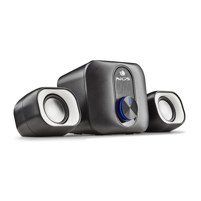 EAN 8435430620801 - NGS COMET 2.1 conjunto de altavoces 11 W Universal Negro, Blanco 2.1 canales De 2 vías 3 W imagen 4