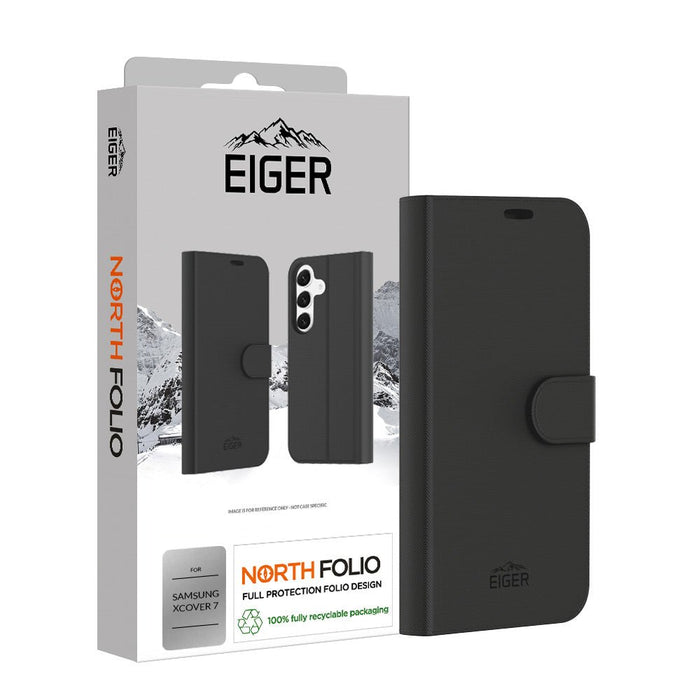 EAN 5055821774482 - EIGER EGCA00591 funda para teléfono móvil 16,8 cm (6.6") Funda cartera Negro imagen 2