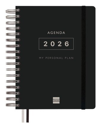 EAN 8422952405696 - Finocam 626306026 agenda Agenda diaria Negro imagen 1