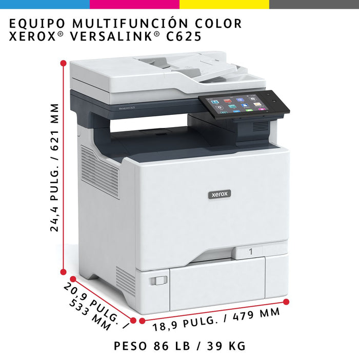 EAN 95205040807 - Xerox VersaLink C625V_DN impresora multifunción Laser 1200 x 1200 DPI imagen 23
