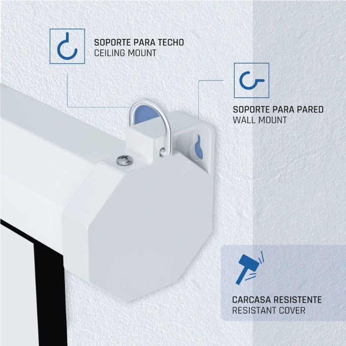 EAN 8435364308929 - iggual PSIES200 pantalla de proyección 2,82 m (111") 1:1 imagen 4