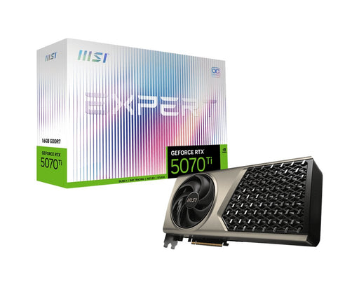 EAN 824142431610 - MSI GeForce RTX 5070 Ti 16G EXPERT OC NVIDIA 16 GB GDDR7 imagen 1