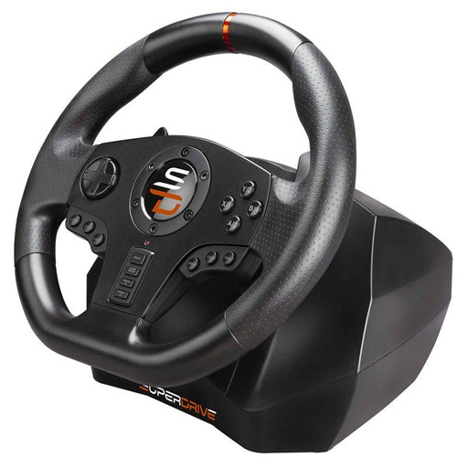 EAN 3701221702588 - Subsonic SA5595-PC mando y volante Negro USB Volante + Pedales imagen 1