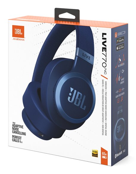 EAN 1200130004605 - JBL Live 770NC Auriculares Inalámbrico Diadema Llamadas/Música Bluetooth Azul imagen 11