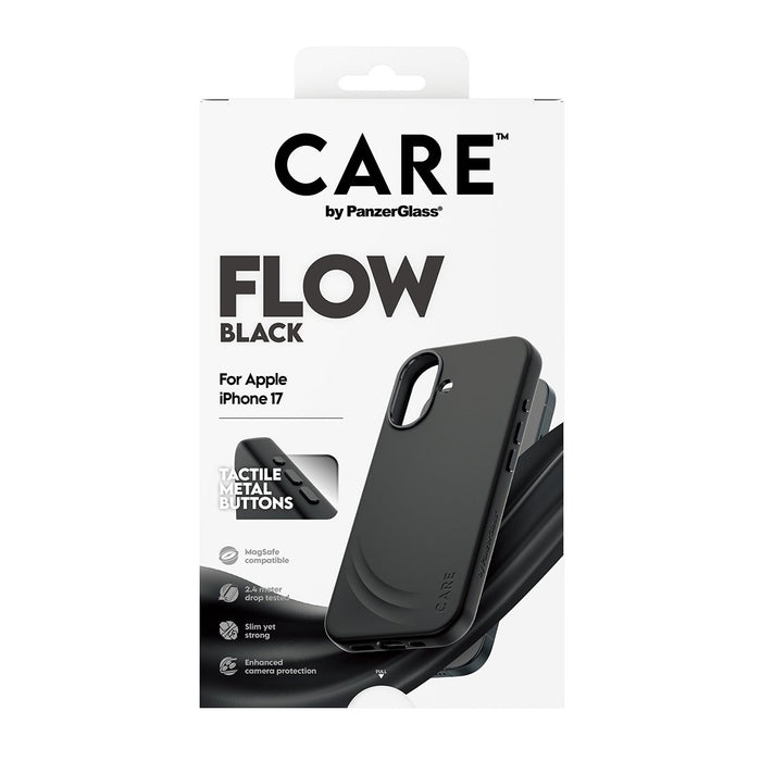 EAN 5715685027239 - PanzerGlass CARE by ® Feature FLOW Case Black w. MagSafe iPhone 17 funda para teléfono móvil Negro imagen 3
