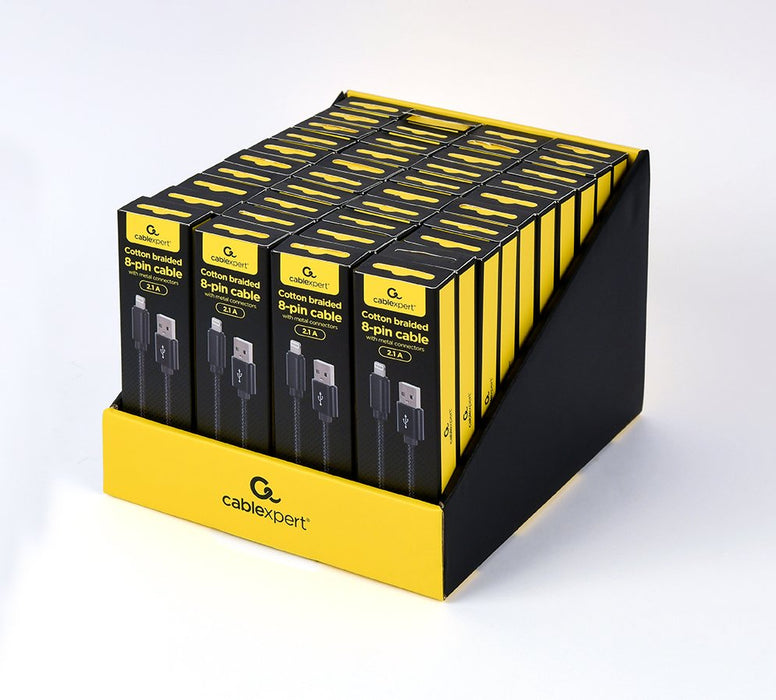 EAN 8716309128216 - Gembird CCDB-MUSB2B-AMLM-6 cable de conector Lightning 1,8 m Negro imagen 3