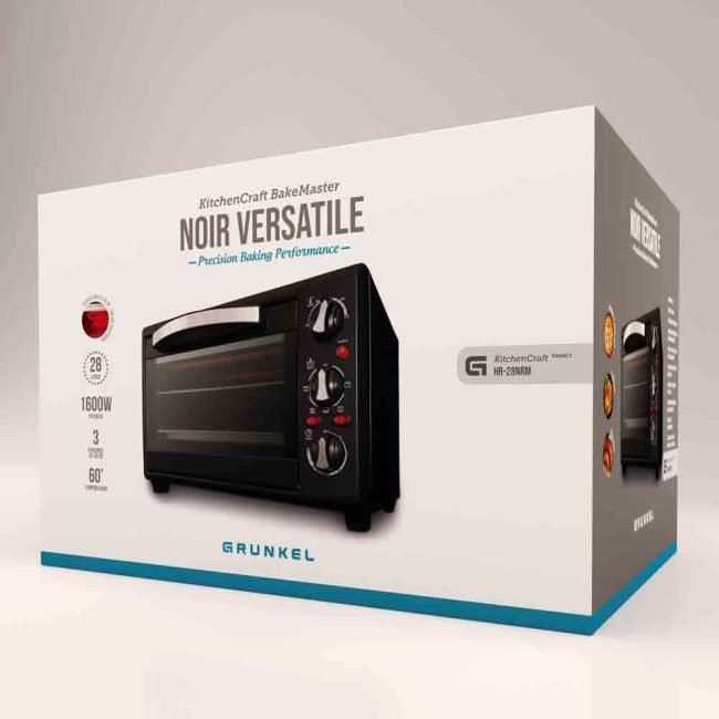 EAN 8426156012964 - Grunkel HR-28NRM horno tostador 28 L 1600 W Negro imagen 6