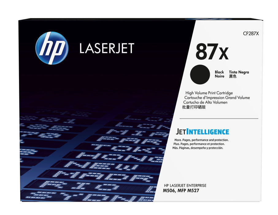 EAN 0889296182900 - HP 87X High Yield Black Original LaserJet Toner Cartridge cartucho de tóner 1 pieza(s) imagen 1