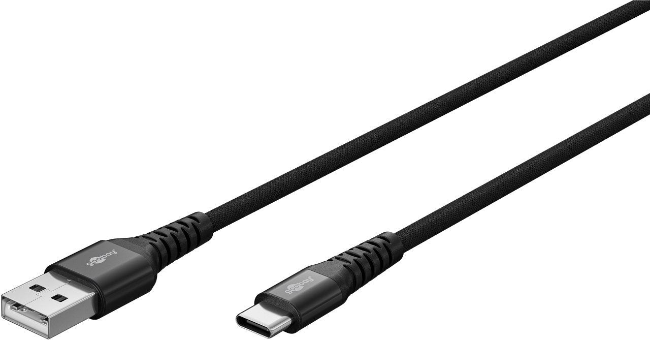 EAN 4040849745270 - Goobay 74527 cable USB USB 2.0 2 m USB C USB A Negro imagen 3