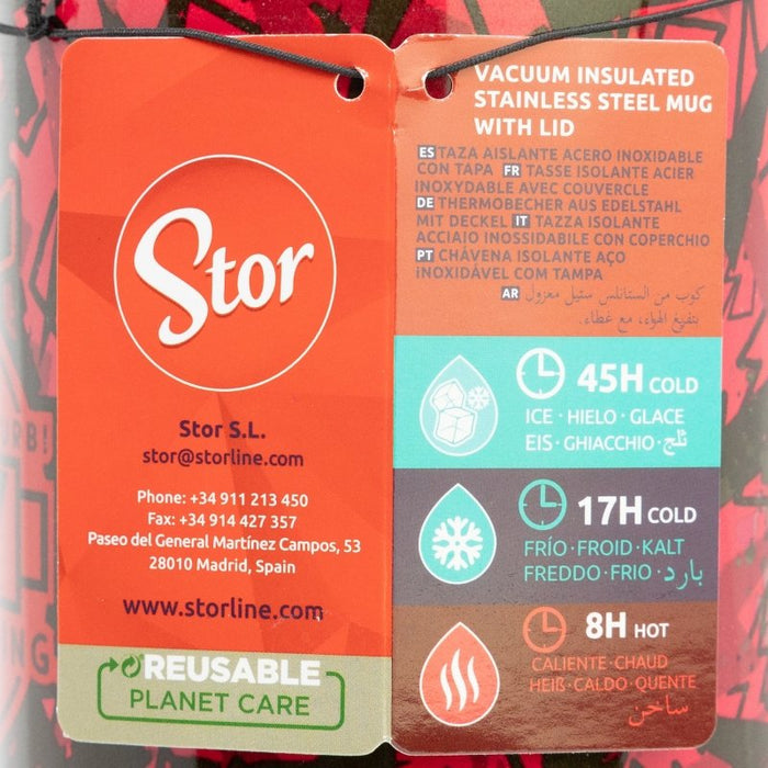 EAN 8412497757930 - Stor 75793 taza de viaje 940 ml Multicolor Acero inoxidable imagen 6