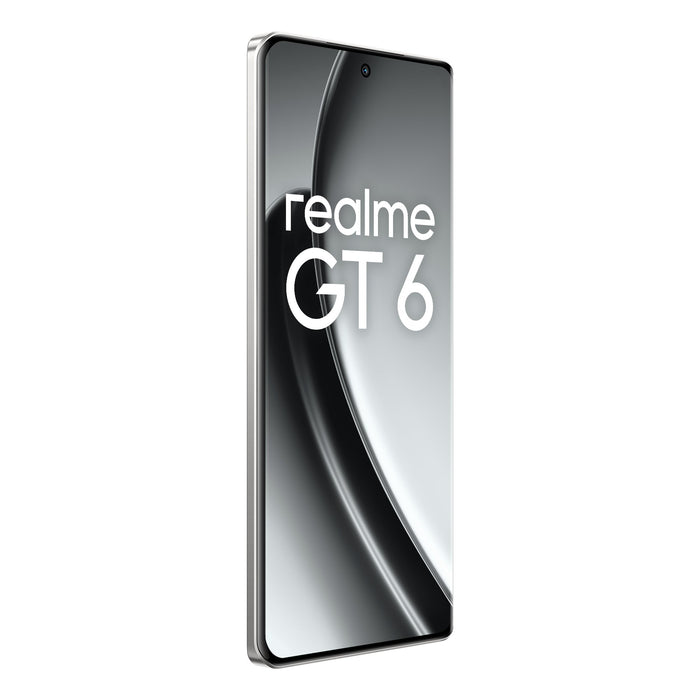 EAN 6941764433502 - realme GT 6 17,2 cm (6.78") SIM doble Android 14 5G USB Tipo C 8 GB 256 GB 5500 mAh Plata imagen 5