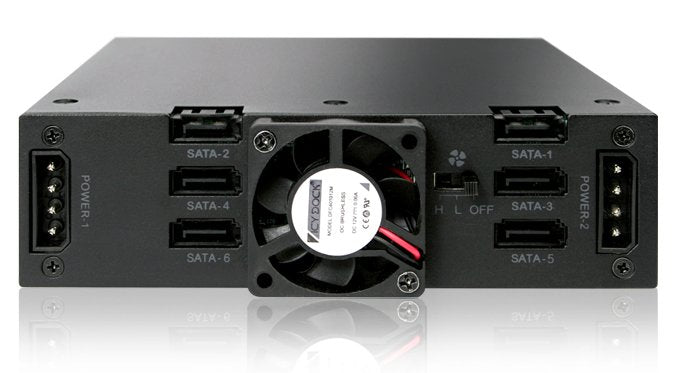 EAN 4711132869095 - Icy Dock MB996SP-6SB unidad de disco multiple 0 TB Negro imagen 3