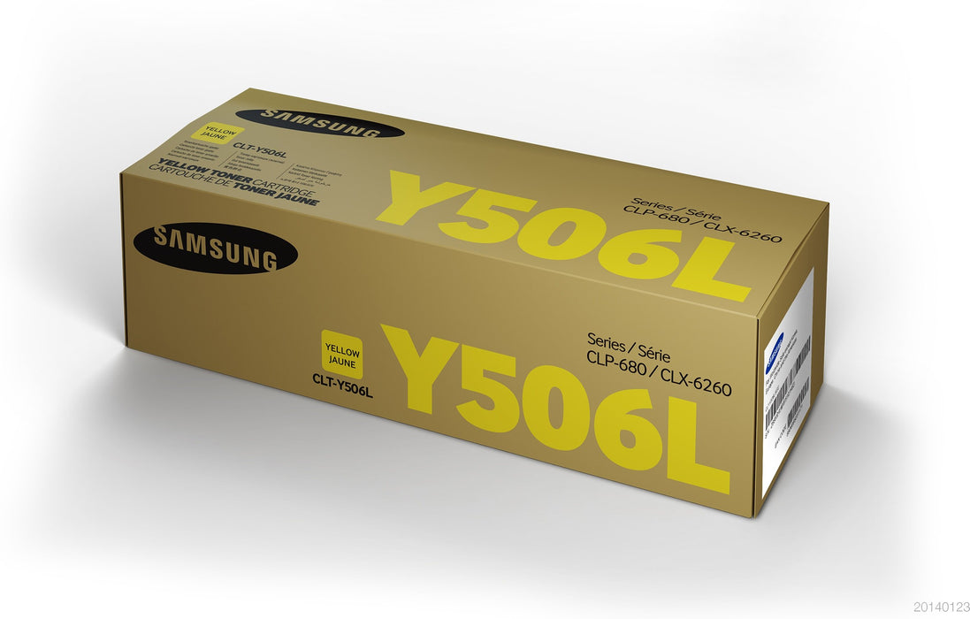 EAN 0191628462971 - Samsung CLT-Y506L High-Yield Yellow Original Toner Cartridge cartucho de tóner 1 pieza(s) imagen 2