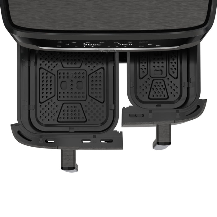 EAN 3045380026674 - Tefal Easy Fry Dual XXL EY942HE0 freidora Doble 11 L Independiente 2020 W Freidora de aire caliente Gris imagen 5