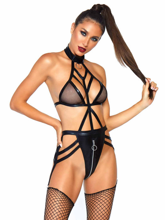 EAN 0714718542508 - Leg Avenue KI4028_00106 conjunto de ropa interior y bodi Negro imagen 4