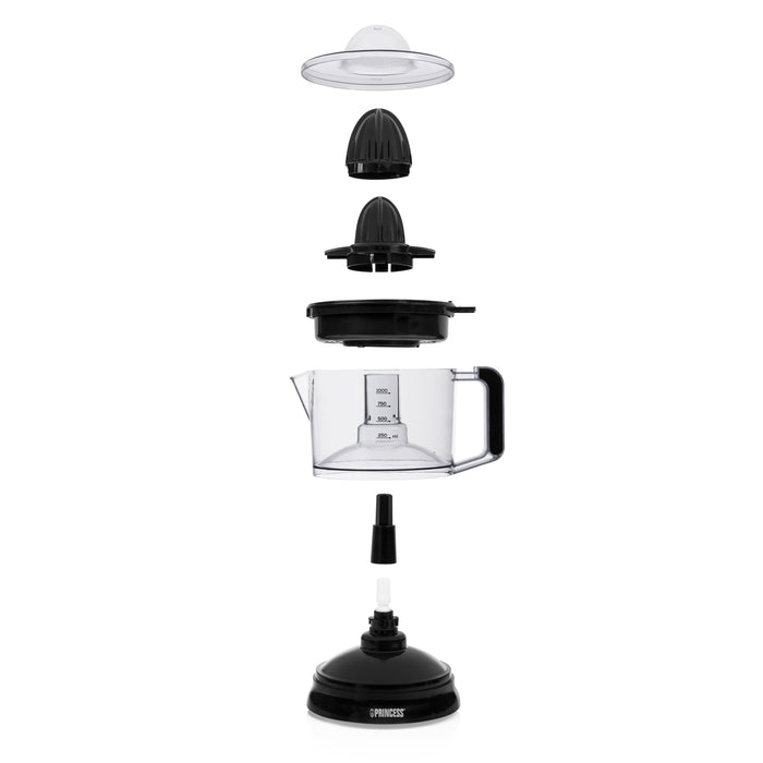 EAN 8713016068453 - Princess 201004 prensa de cítricos eléctricos 1 L 25 W Negro, Transparente imagen 13