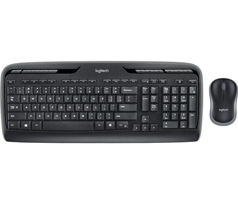 EAN 5099206033627 - Logitech Wireless Combo MK330 teclado Ratón incluido Hogar USB QWERTY Inglés del Reino Unido Negro imagen 1